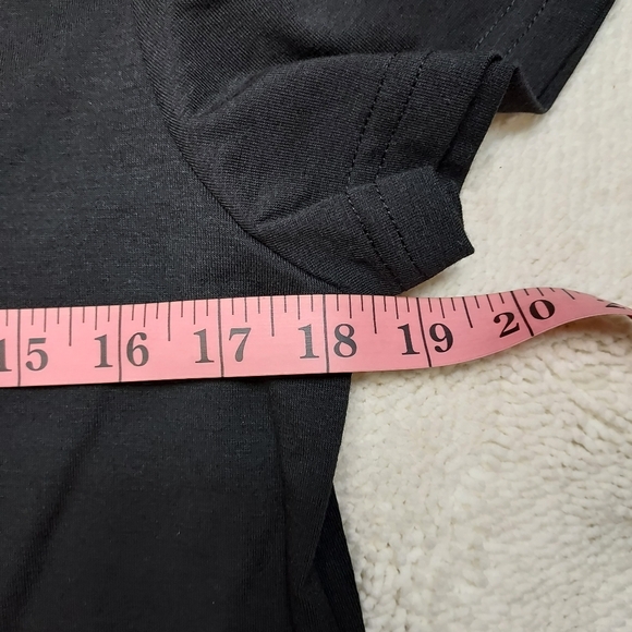 Women Black T-Shirt Short Sleeves - Picture 5 of 9